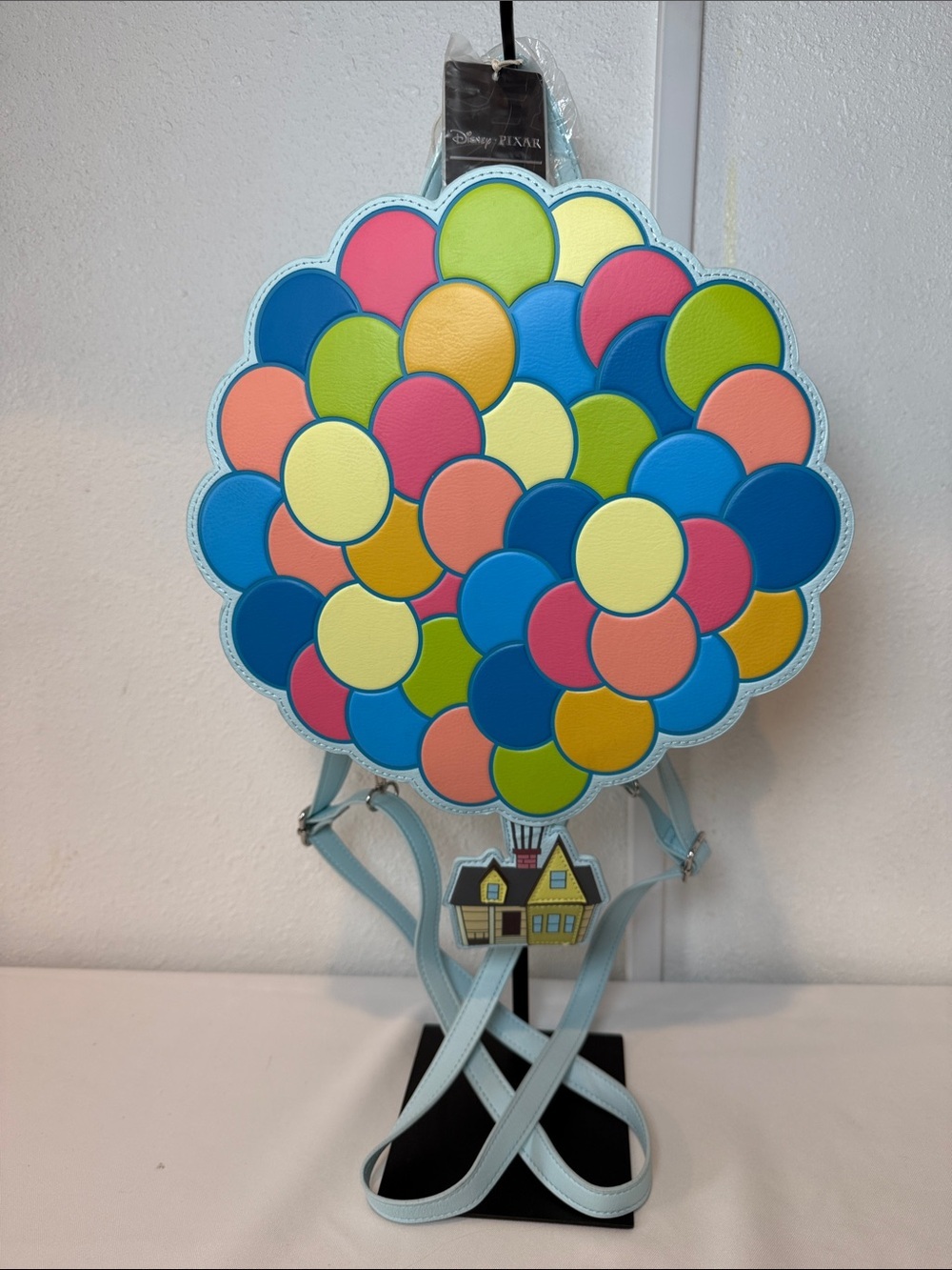 Disney Pixar Loungefly  Up Balloon Cluster Crossbody Bag Multicolor New With Tag